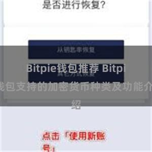 Bitpie钱包推荐 Bitpie钱包支持的加密货币种类及功能介绍