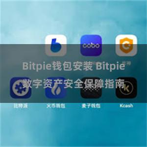 Bitpie钱包安装 Bitpie数字资产安全保障指南