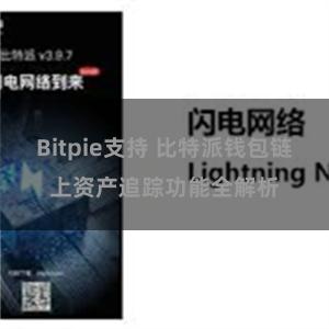 Bitpie支持 比特派钱包链上资产追踪功能全解析